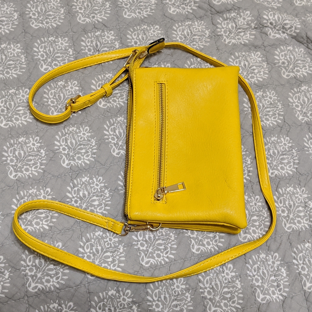 Yellow crossbody